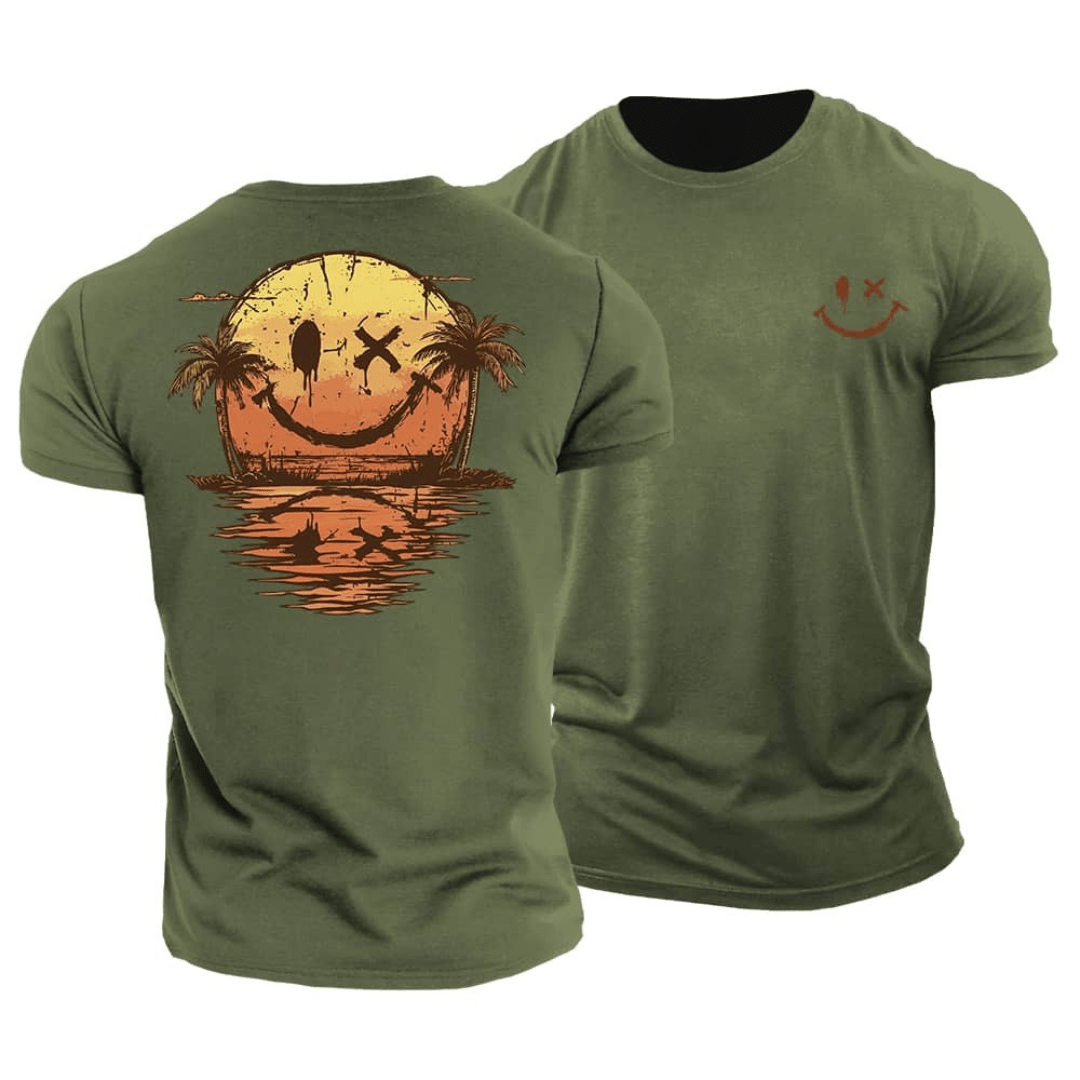 Prime | Sunset Smiley Tee