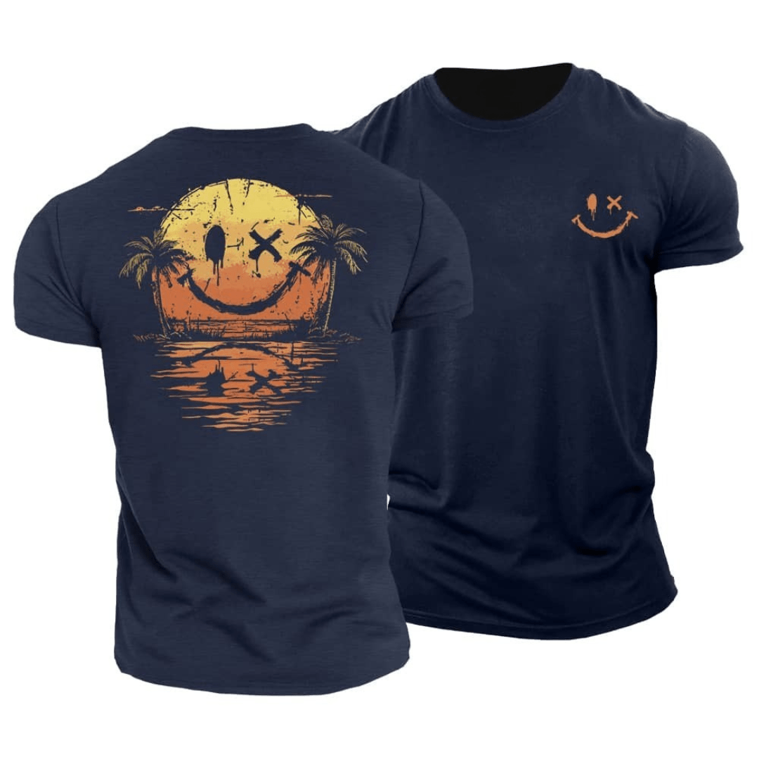 Prime | Sunset Smiley Tee