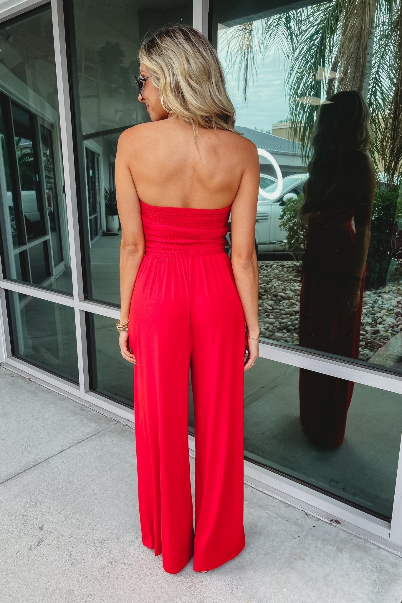 Élodie™ – Trendy Off-Shoulder Jumpsuit