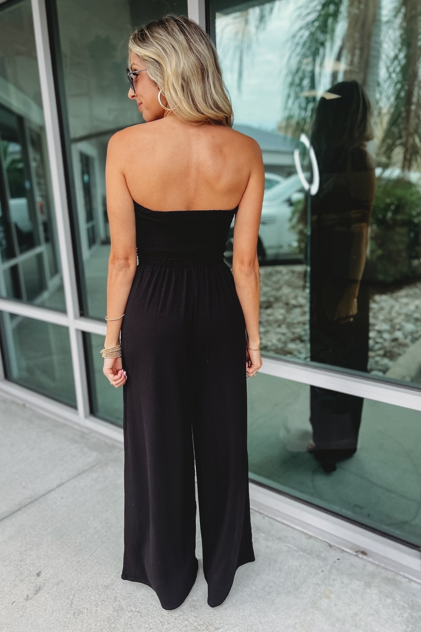 Élodie™ – Trendy Off-Shoulder Jumpsuit