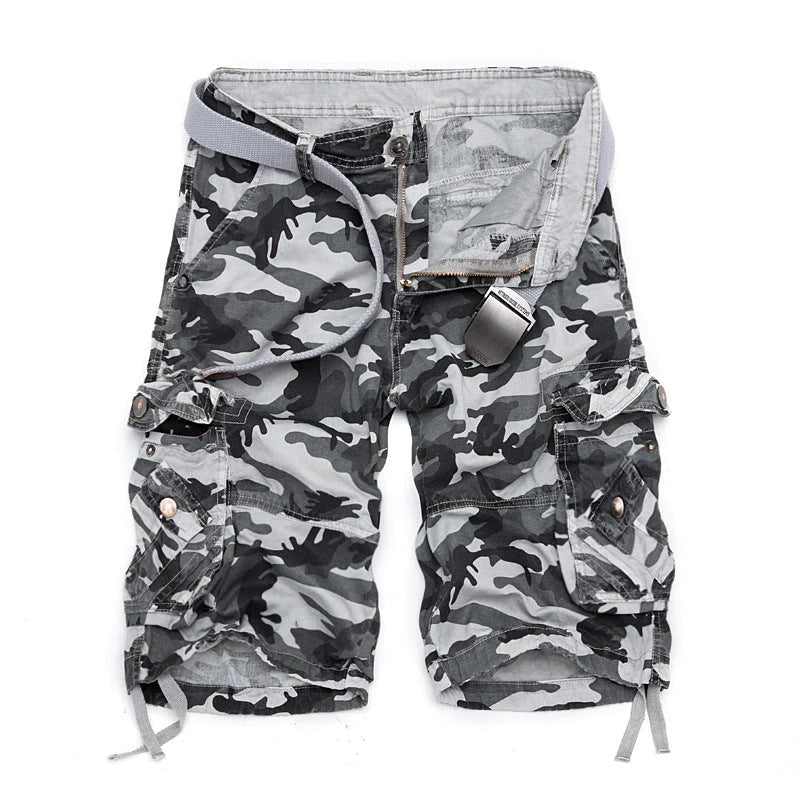 Rick – Outdoor Camo Korte Cargo Broek