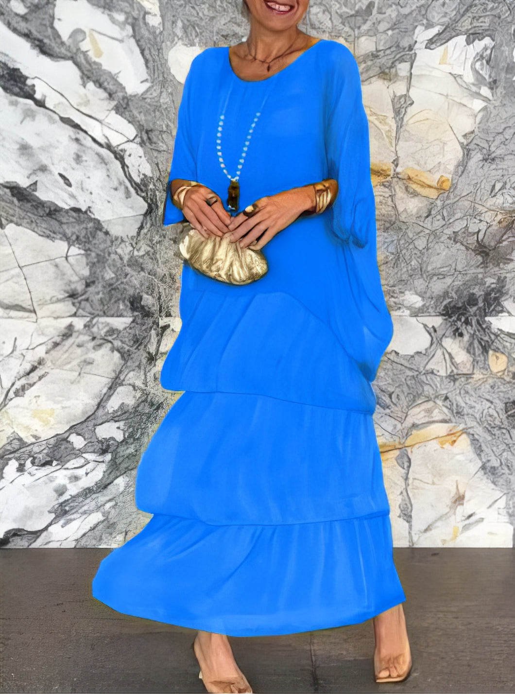 Mathurine™ | Artistieke Losvallende Jurk