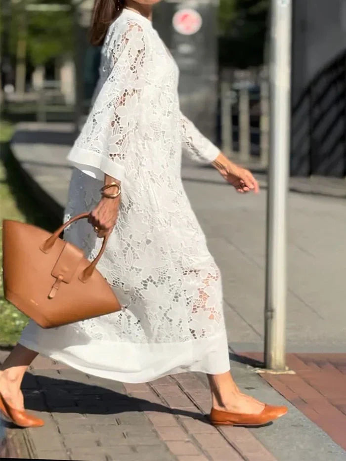 Elena™ - Elegante kanten jurk