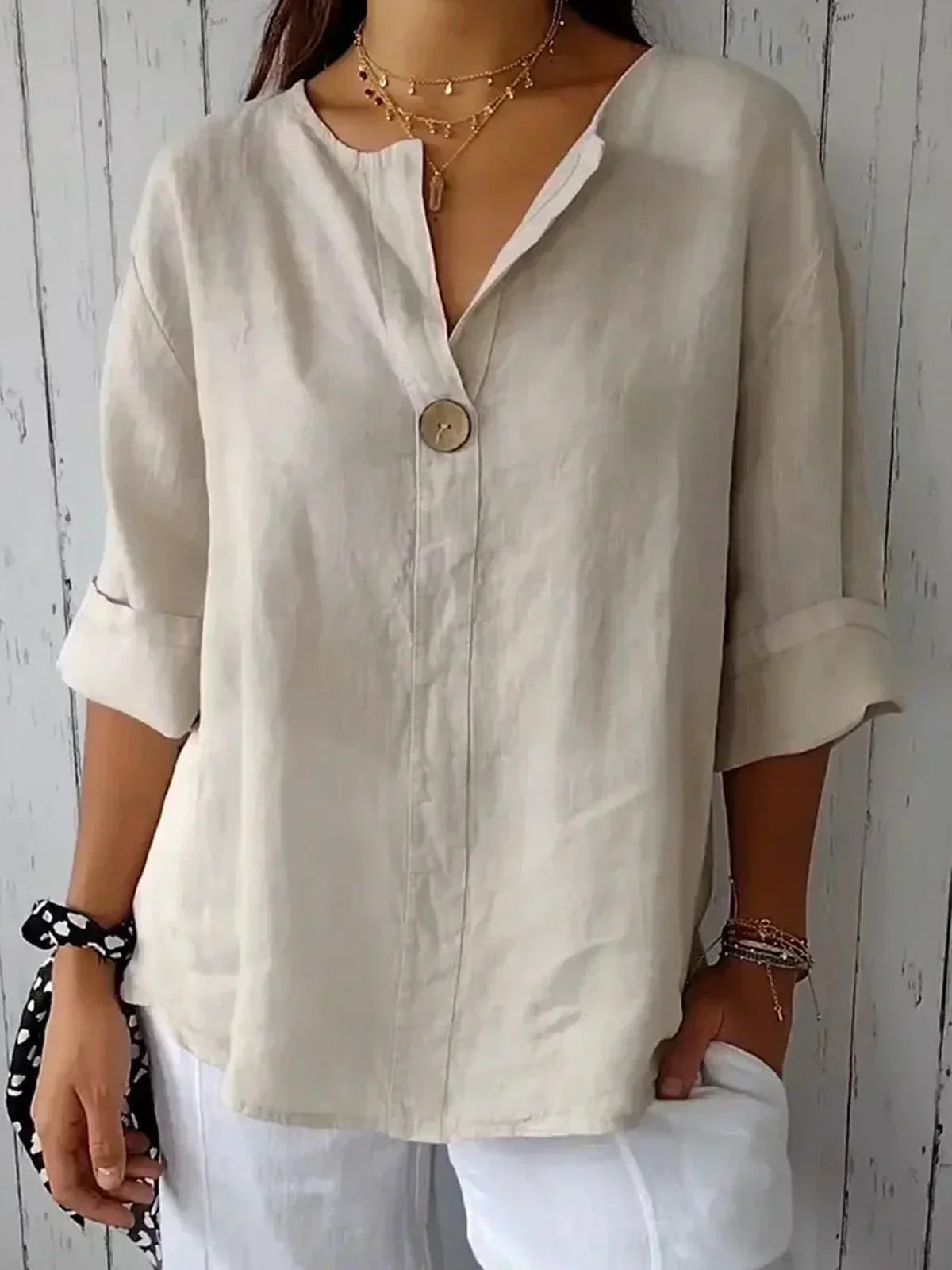 Yvonna – Chique en Comfortabele Blouse
