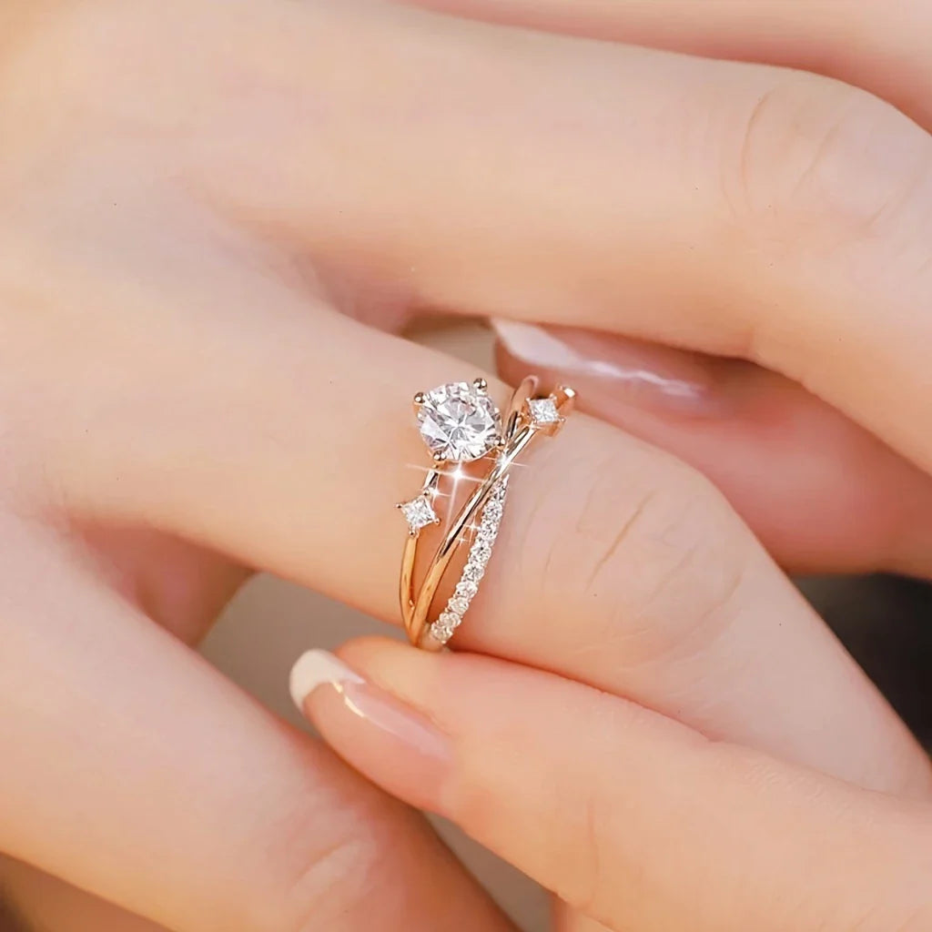 Radiant Grace Ring | Samen tegen Borstkanker (1+1 GRATIS)