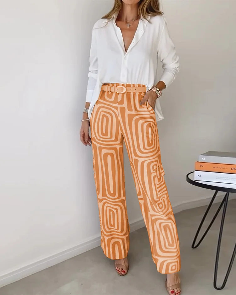 Olivia | Stijlvolle Tweedelige Set (Cadeau: GRATIS Riempje)