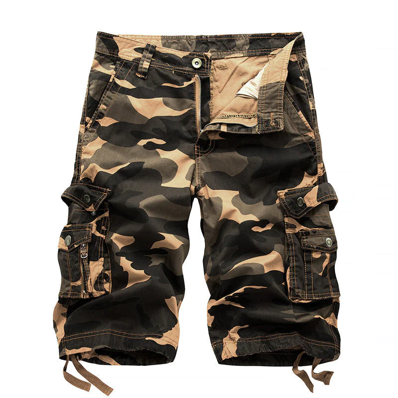 Rick – Outdoor Camo Korte Cargo Broek