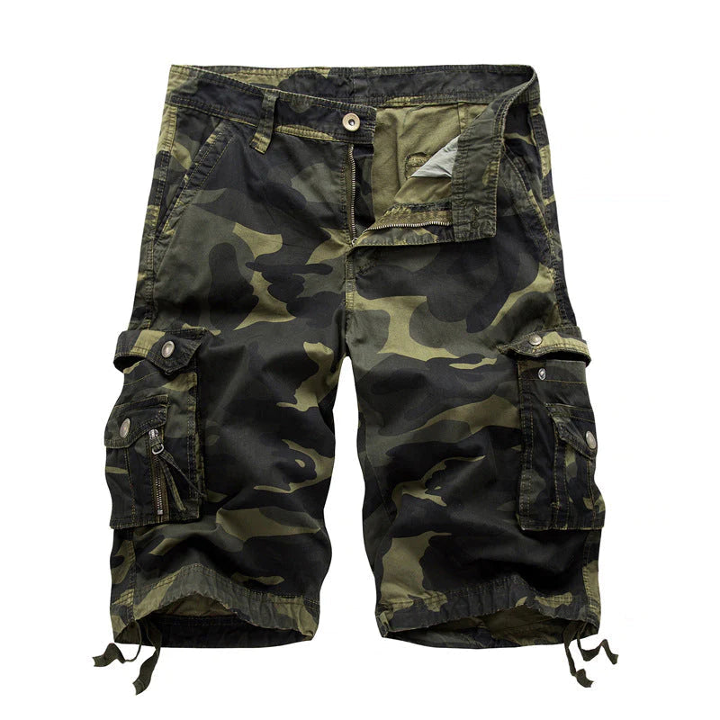 Rick – Outdoor Camo Korte Cargo Broek