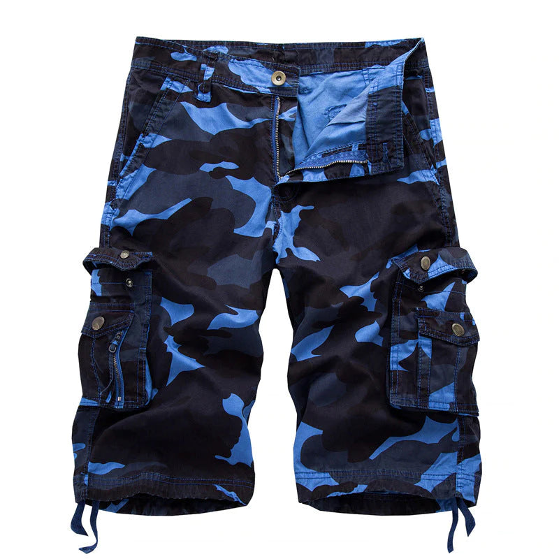 Rick – Outdoor Camo Korte Cargo Broek