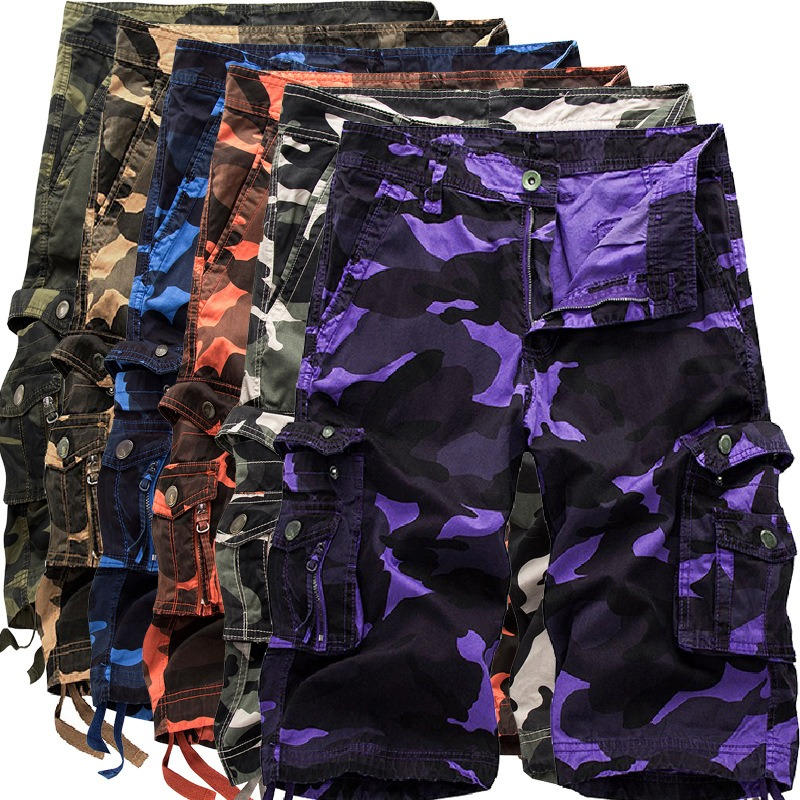 Rick – Outdoor Camo Korte Cargo Broek