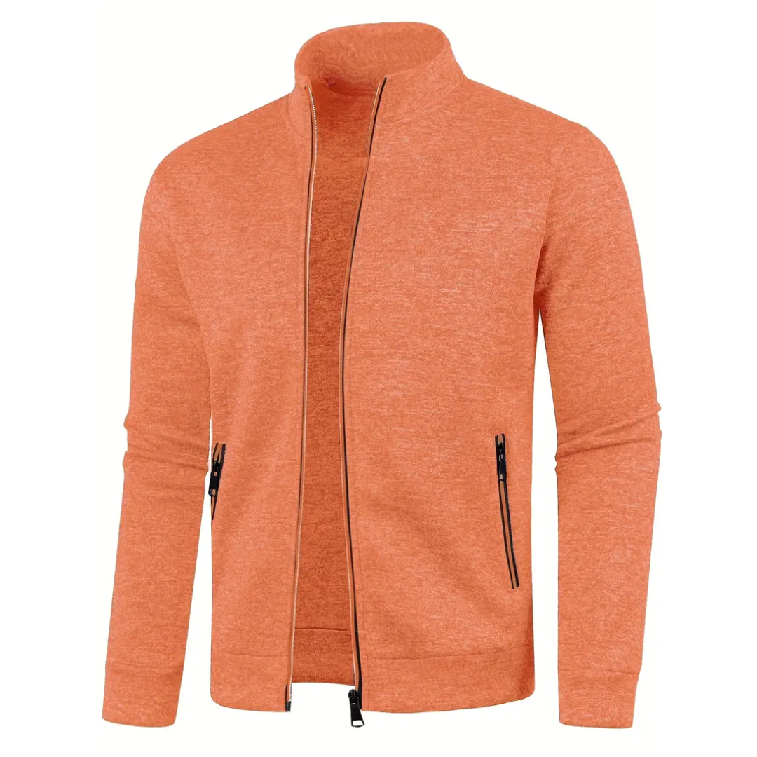 Eric™ – Klassiek Gebreid Vest met Rits