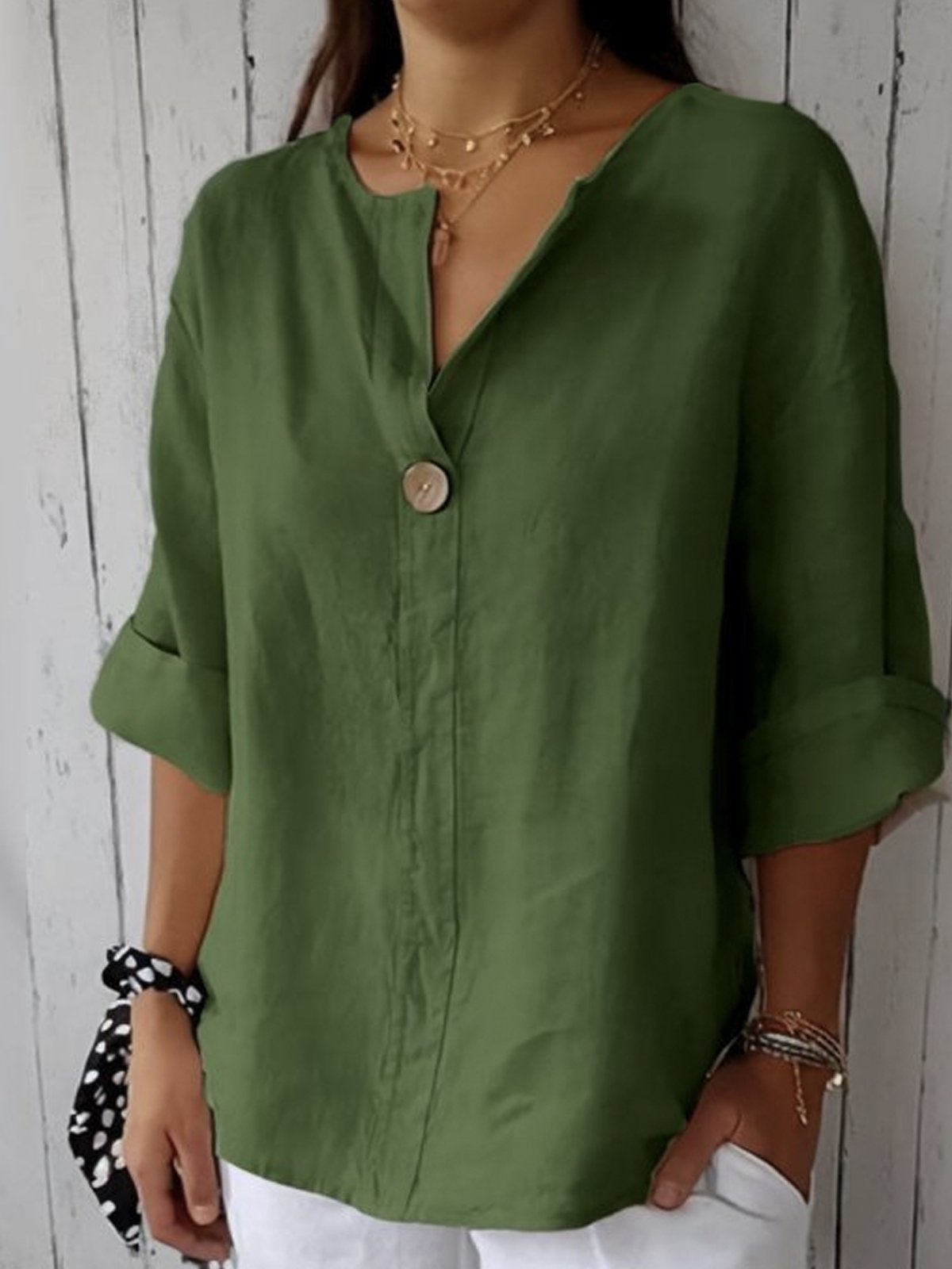 Yvonna – Chique en Comfortabele Blouse