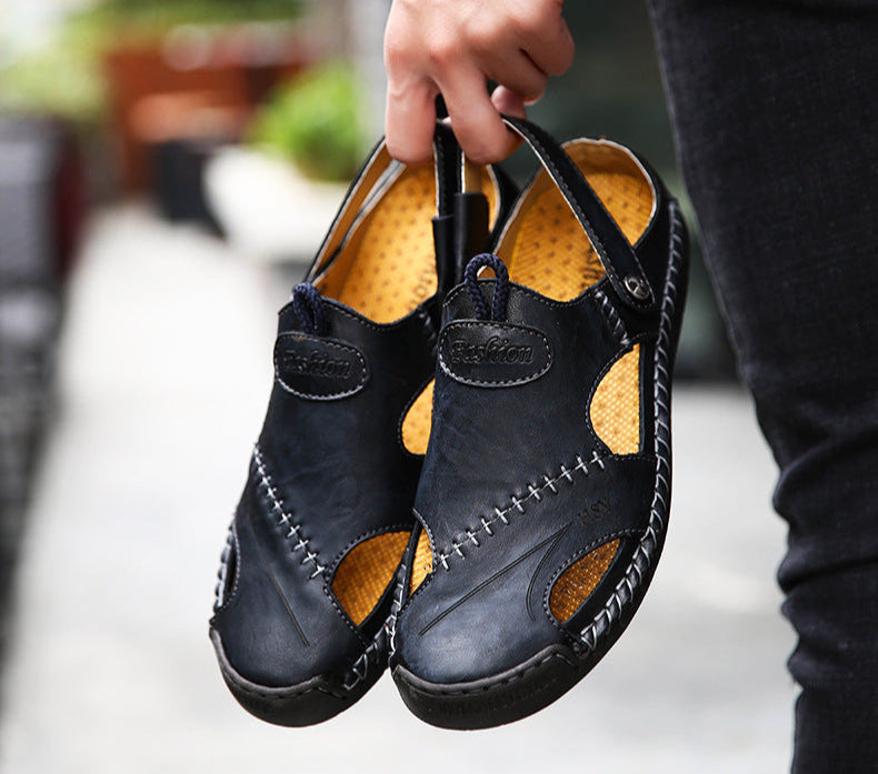 Laurent | Orthopedische leren sandalen