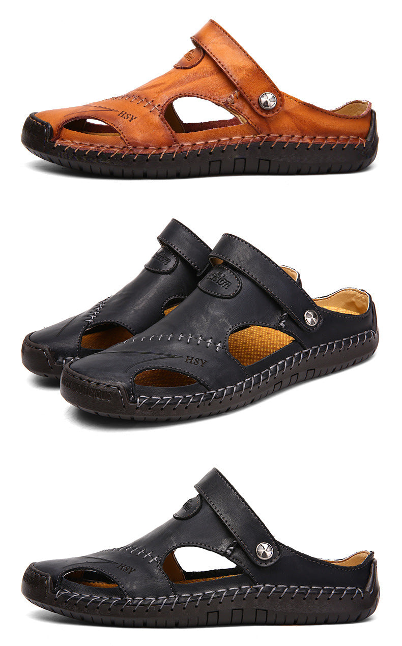 Laurent | Orthopedische leren sandalen
