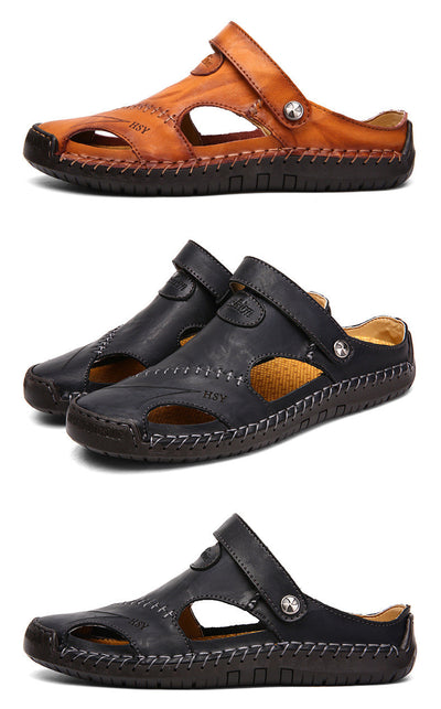 Laurent | Orthopedische leren sandalen