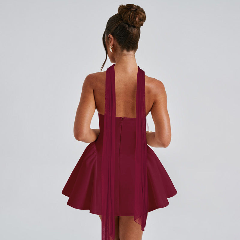 Ariane™ | Straploze Luxe Flare Jurk