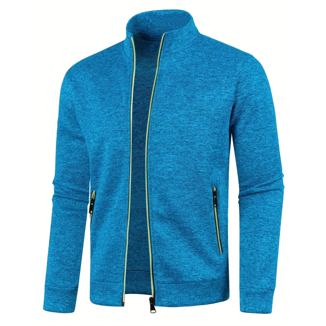 Eric™ – Klassiek Gebreid Vest met Rits