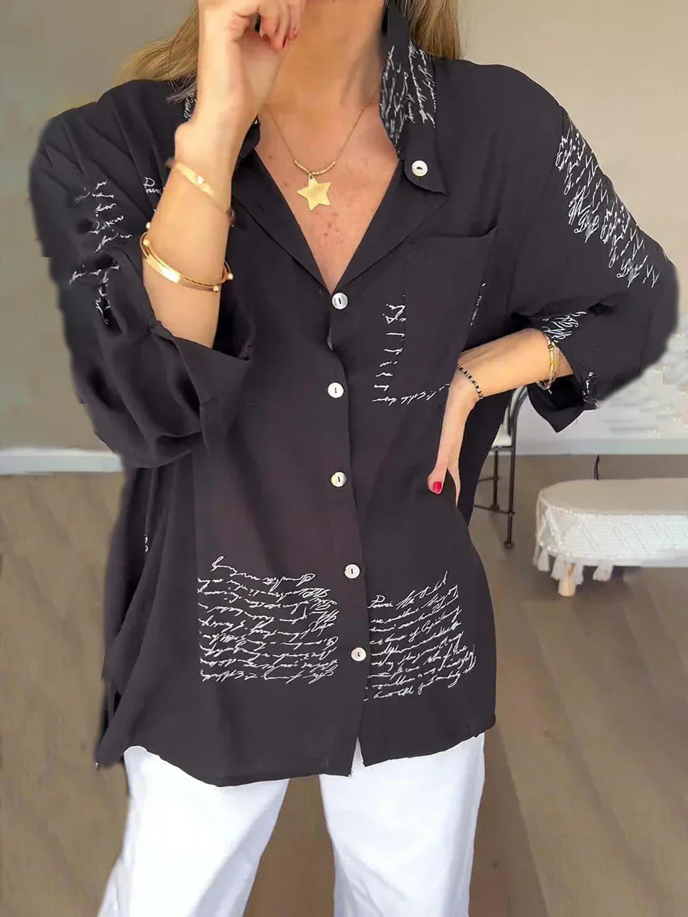Lina – Overhemd Voor Een Casual En Trendy Stijl
