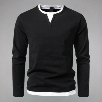 Ryan™ – Lange Mouwen Trui met V-Hals
