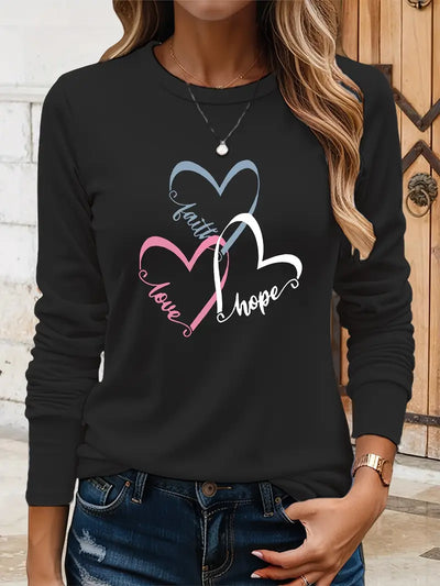 Hoopvolle Harten Sweatshirt (1+1 GRATIS)