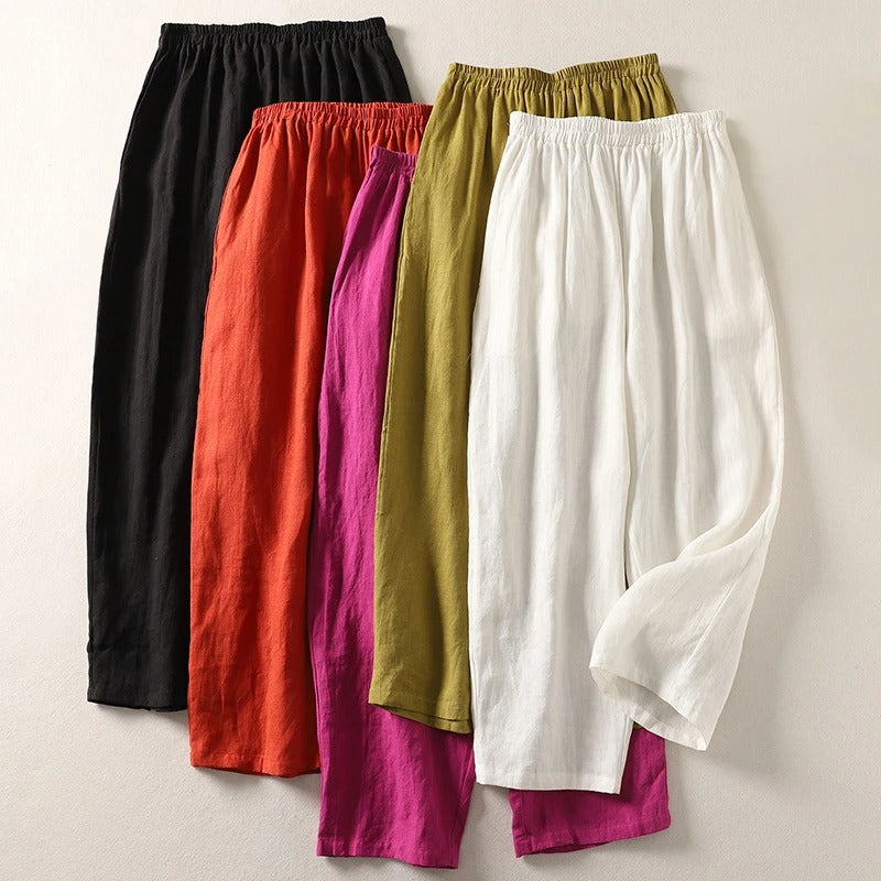 Isa – Lichtgewicht Linnen Broek