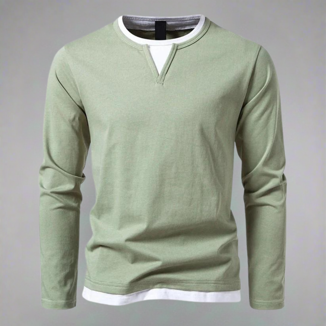 Ryan™ – Lange Mouwen Trui met V-Hals