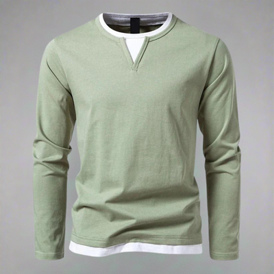 Ryan™ – Lange Mouwen Trui met V-Hals