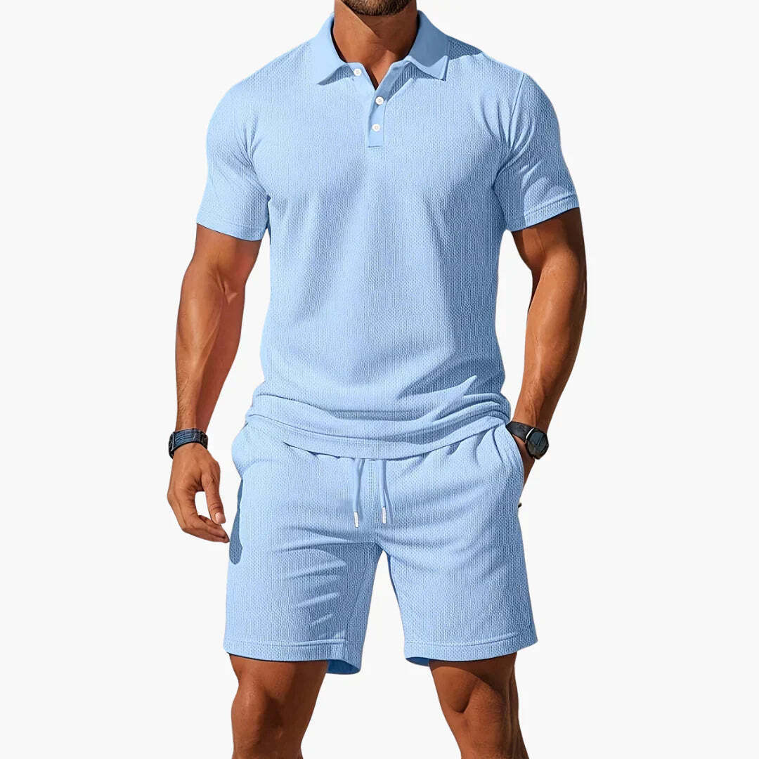 Nathan | Poloshirt-set voor de zomer