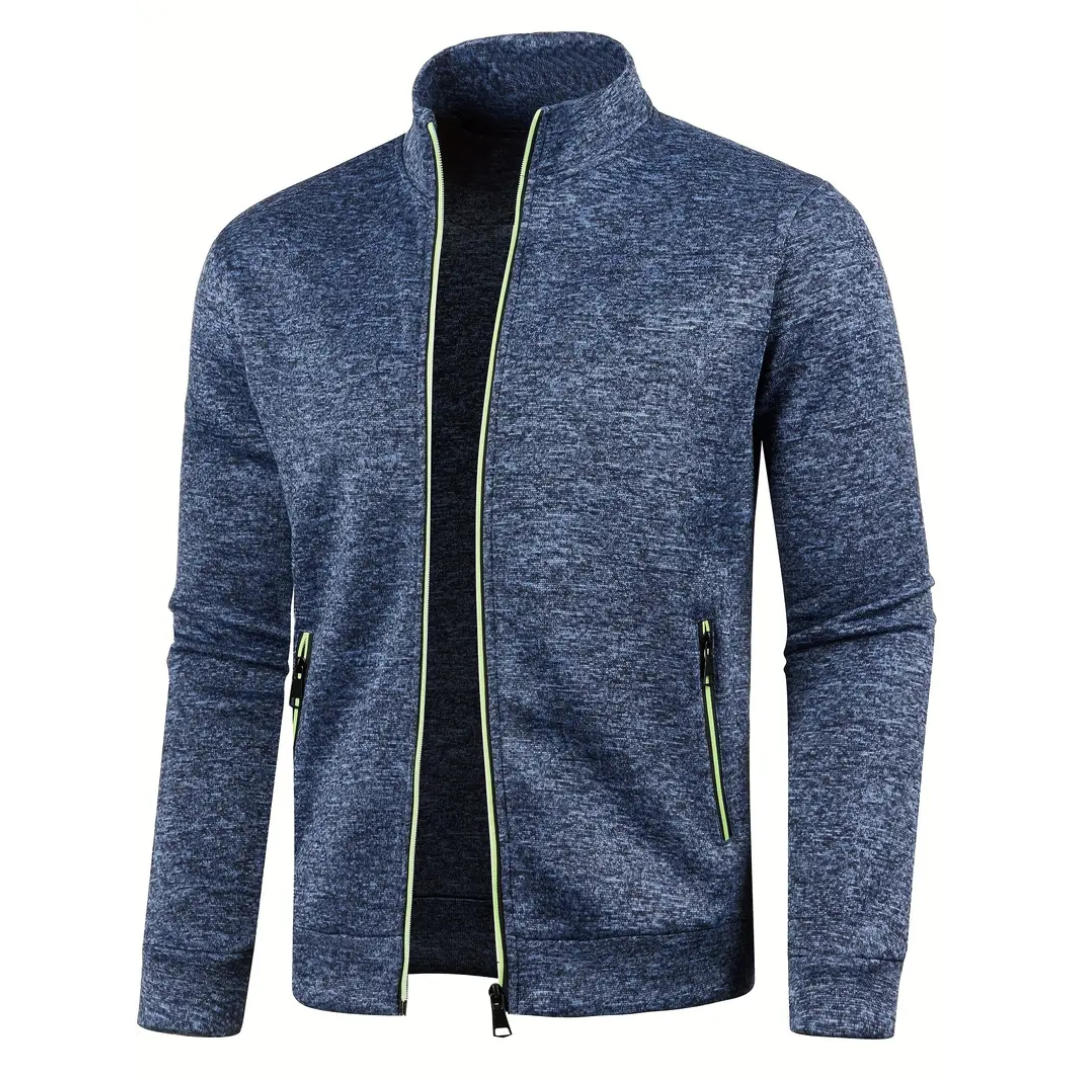 Eric™ – Klassiek Gebreid Vest met Rits