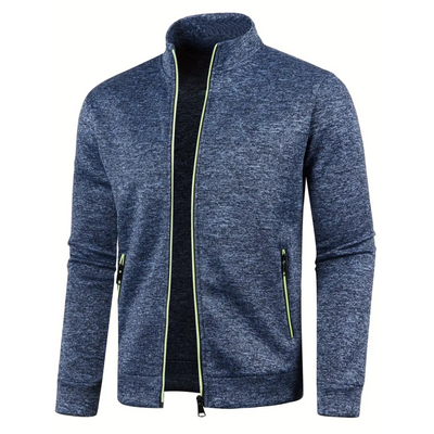 Eric™ – Klassiek Gebreid Vest met Rits