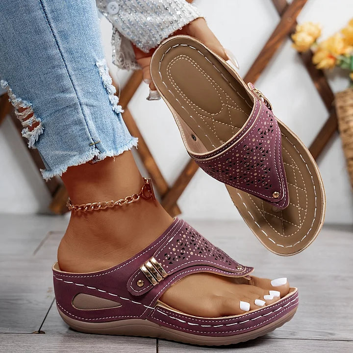 Prime™ | Zomersandalen met Sleehak
