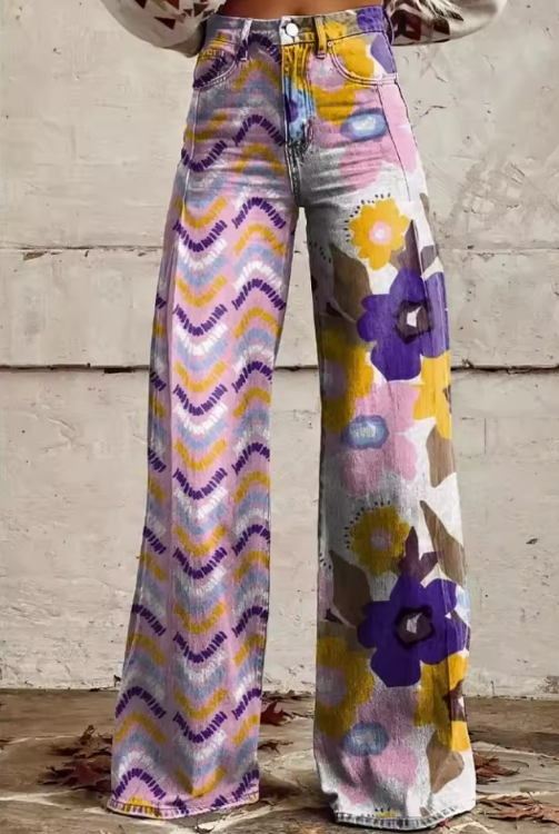 Aurélie | Chique Boho Vintagebroek voor een Stijlvolle en Unieke Look