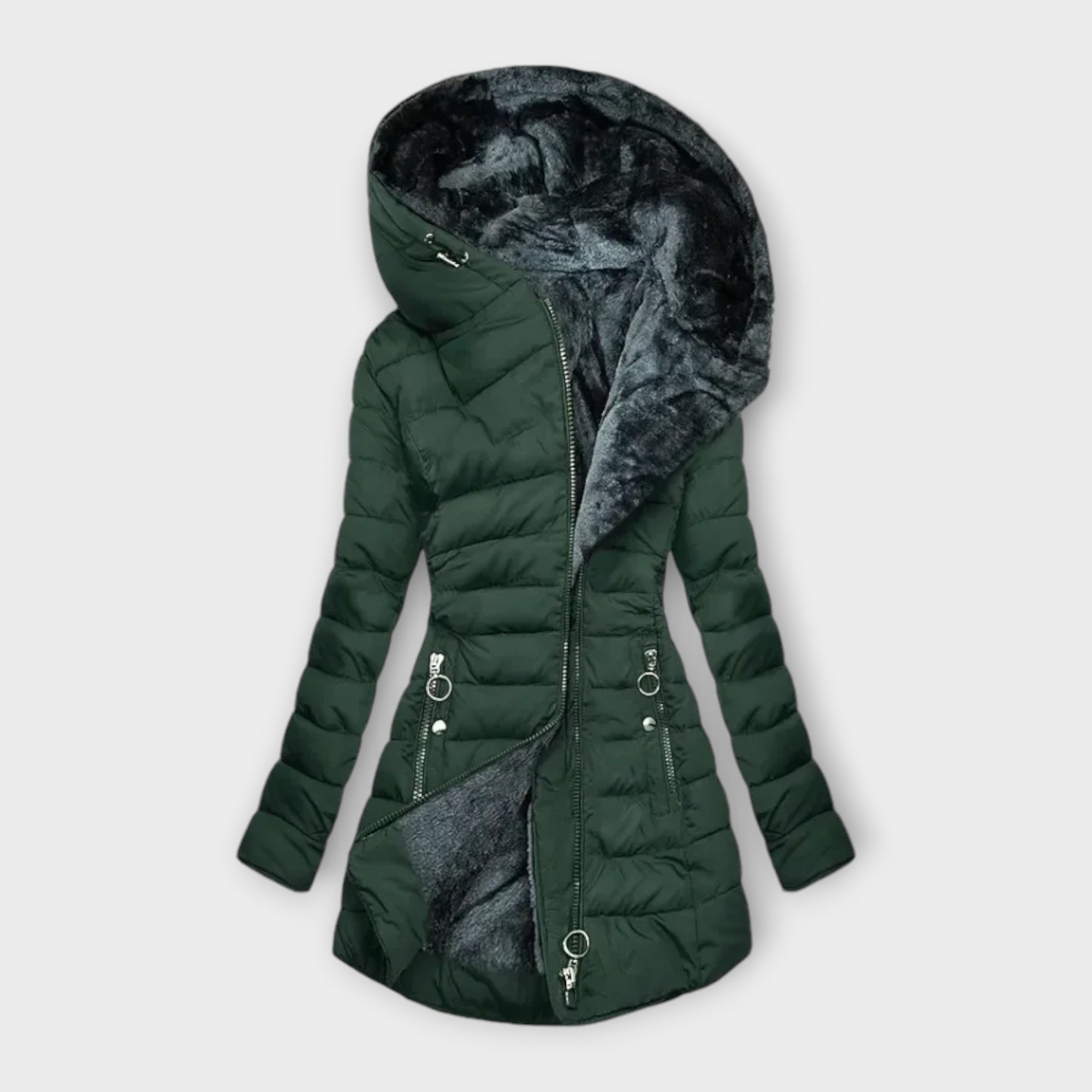 PAULA | LUXE WINTERJAS MET FAUX FUR VOERING