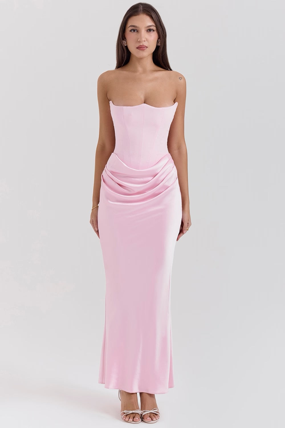 Tessa | Straploze Maxi Jurk