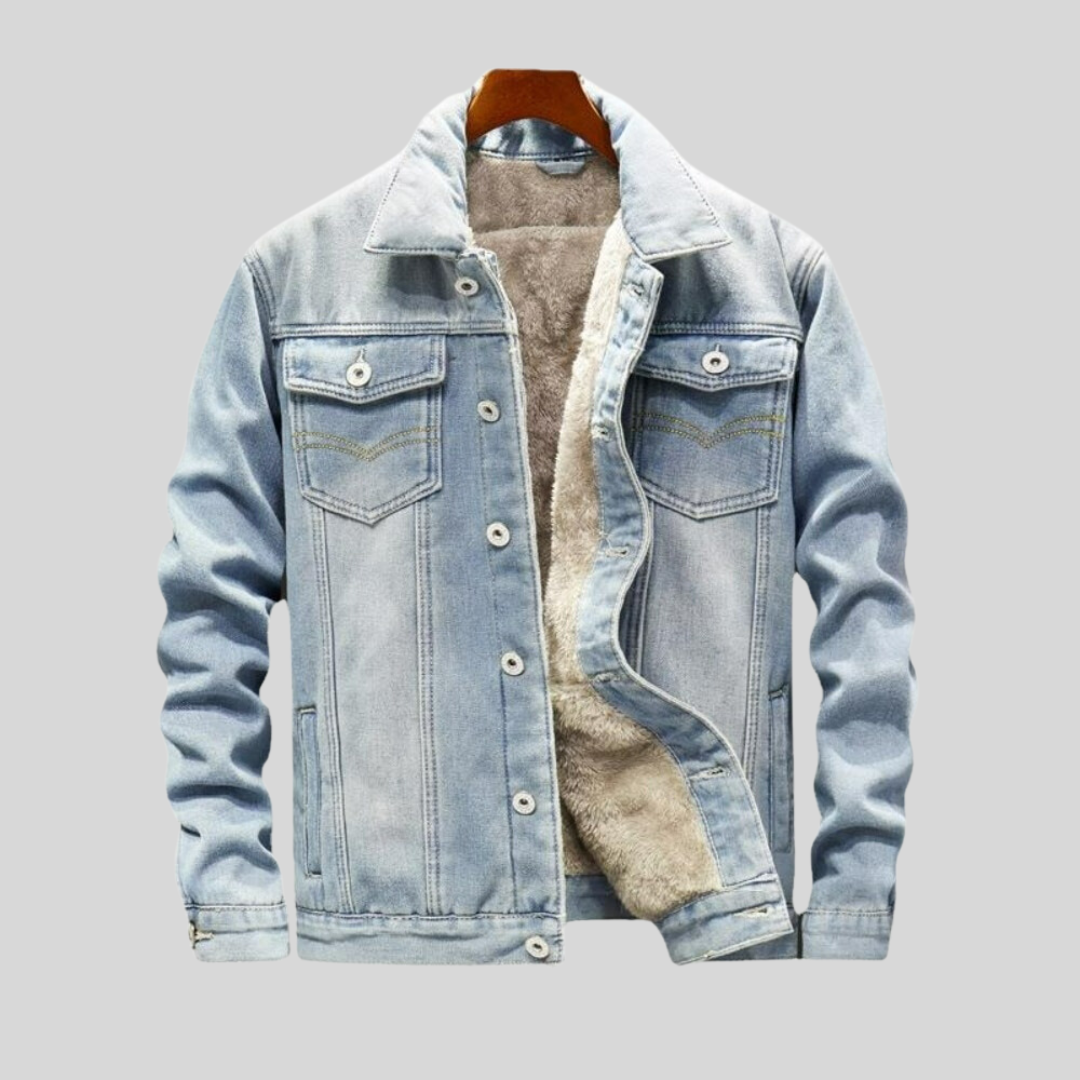 Jacob™ | Tijdloze Spijkerjas met Warme Voering