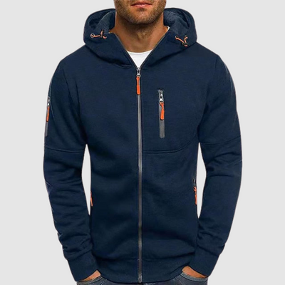 Milan - Flexibele Zip-Up Hoodie