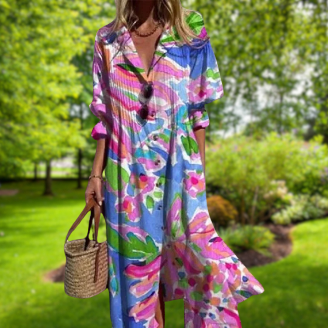 Lyra™ | Moeiteloze Boho Jurk