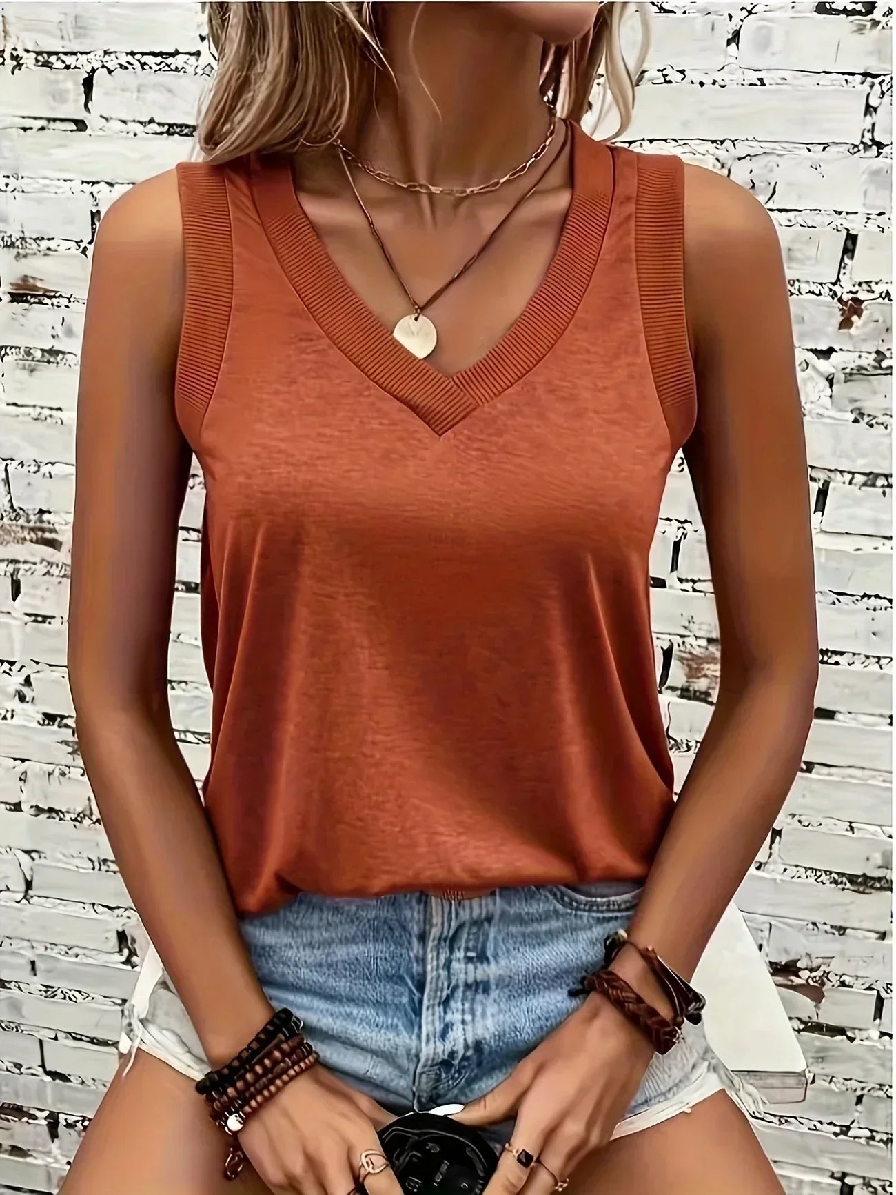 Assila - V-Hals Top