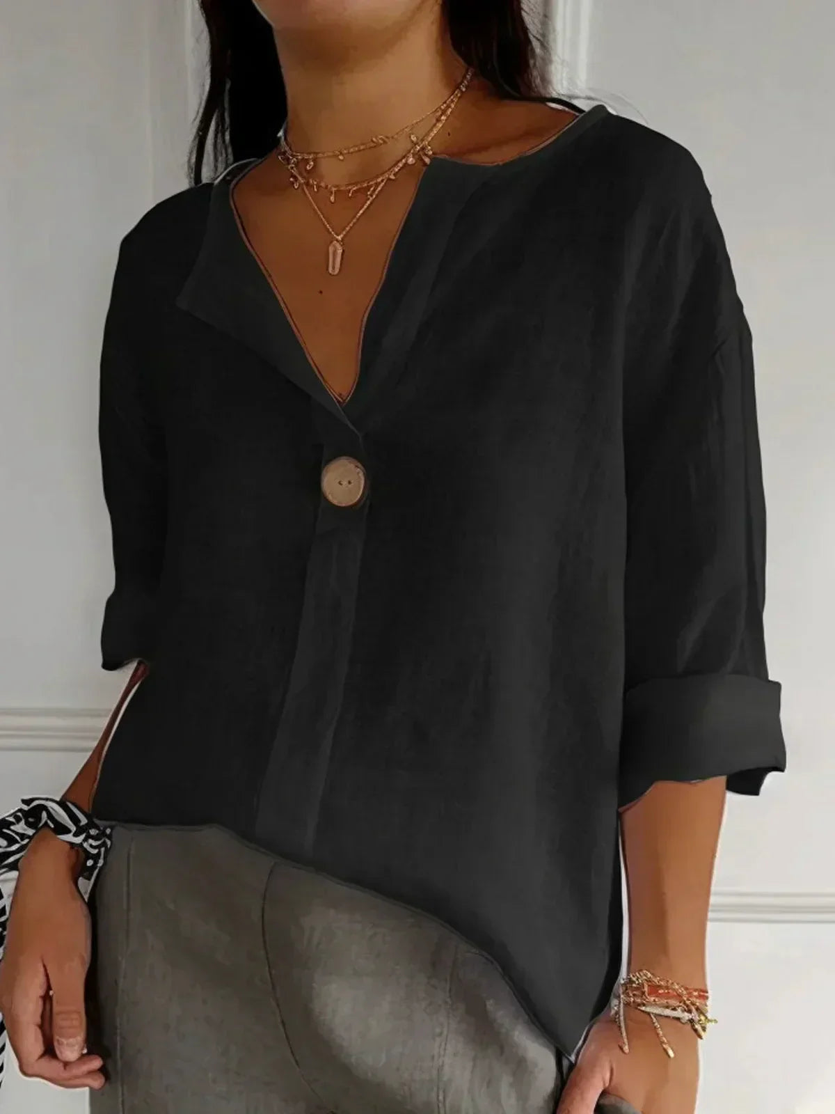 Yvonna – Chique en Comfortabele Blouse