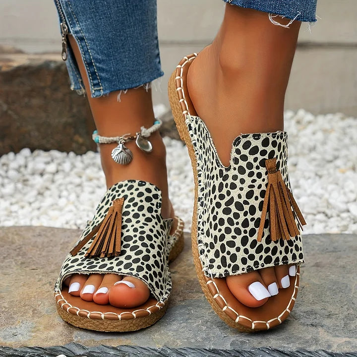 Leena – Comfortabele Platte Orthopedische Sandalen