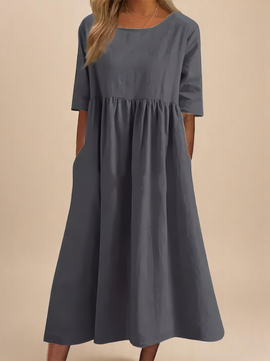 GIANNAH | ELEGANTE LICHTE & ZACHTE JURK
