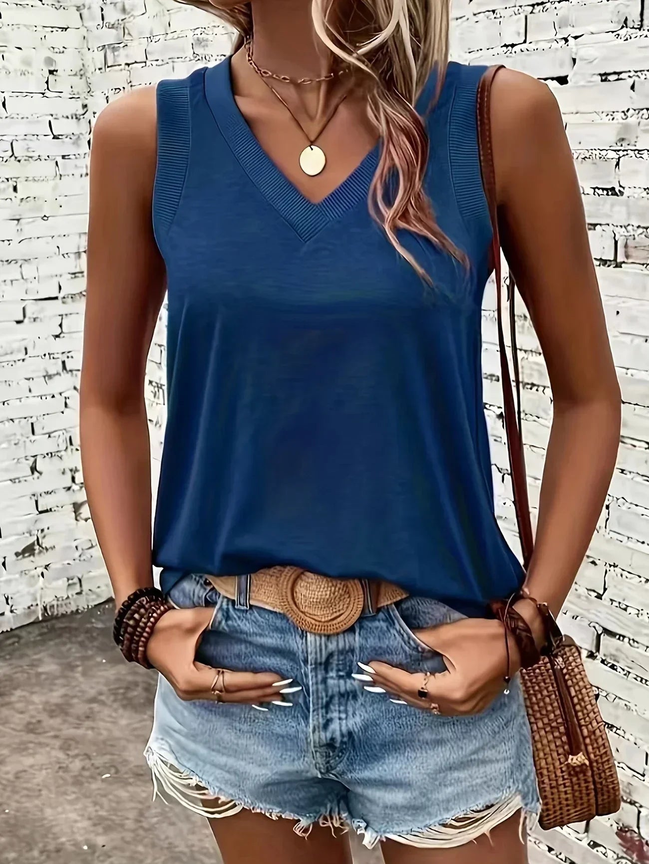 Assila - V-Hals Top