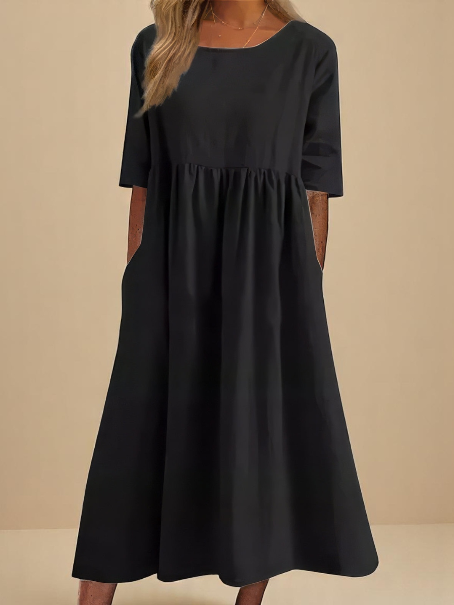 GIANNAH | ELEGANTE LICHTE & ZACHTE JURK