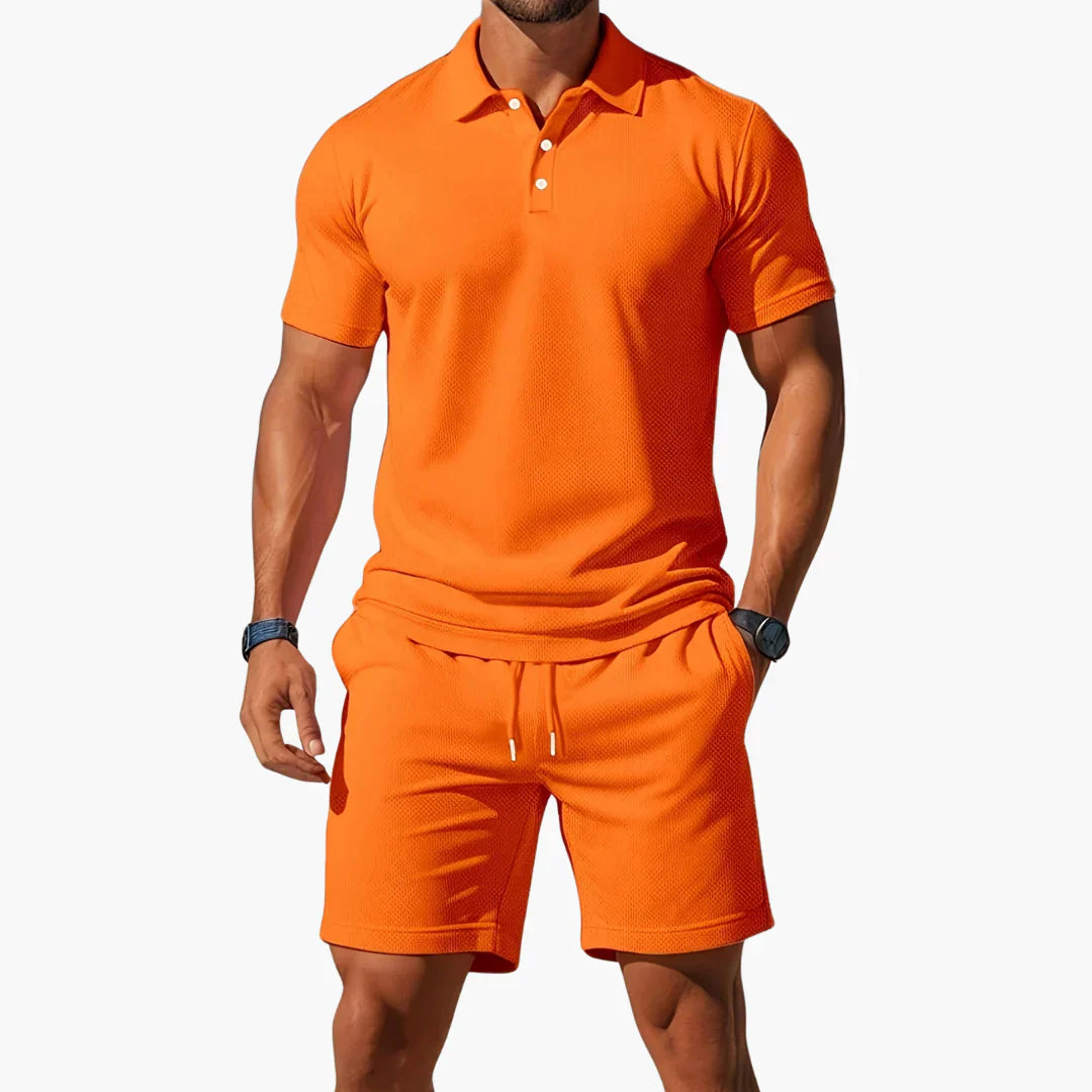 Nathan | Poloshirt-set voor de zomer
