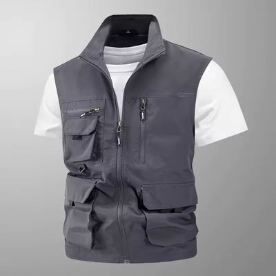 Thevenet – Ademend Outdoor Cargo Gilet met Veel Zakken