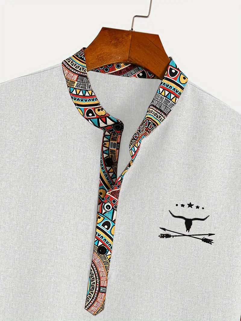 Murat – Elegante Korte Mouwen Overhemd