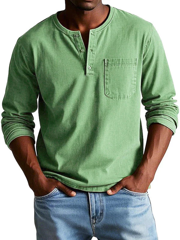 Victor™ | Vintage Longsleeve Overhemd
