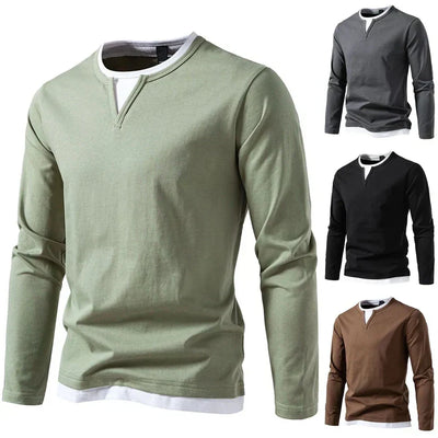 Ryan™ – Lange Mouwen Trui met V-Hals