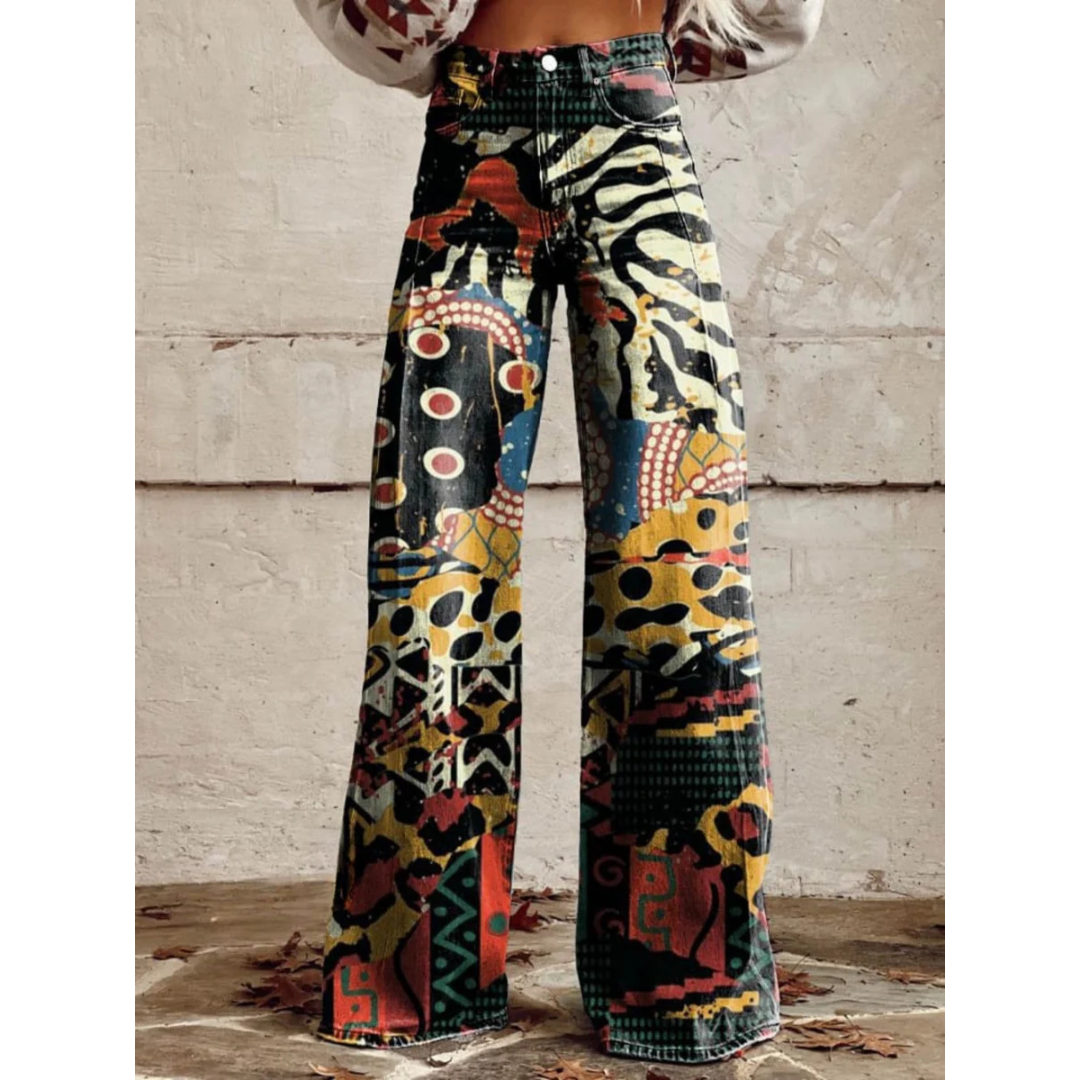 SANDRA | EKLECTIC ART WIJDE BROEK™