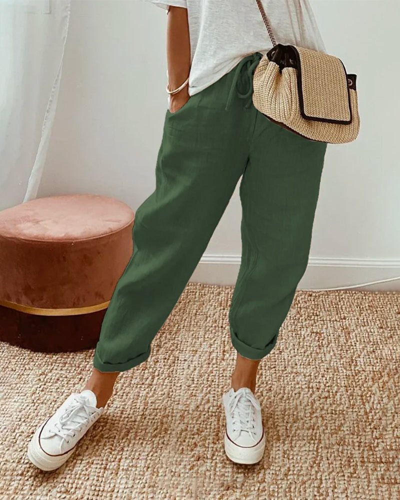 Linnen Anti-Zweetbroek | Casual & Elegant